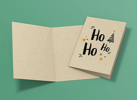 Graspapier-Karten «Weihnachten»