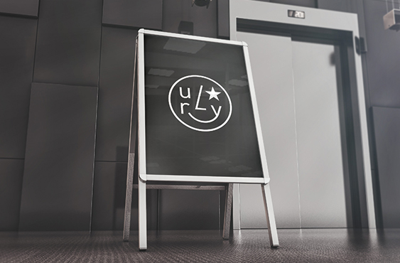 Kundenstopper Indoor