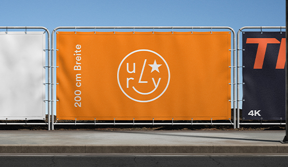 Standard-Banner 200 cm Breite