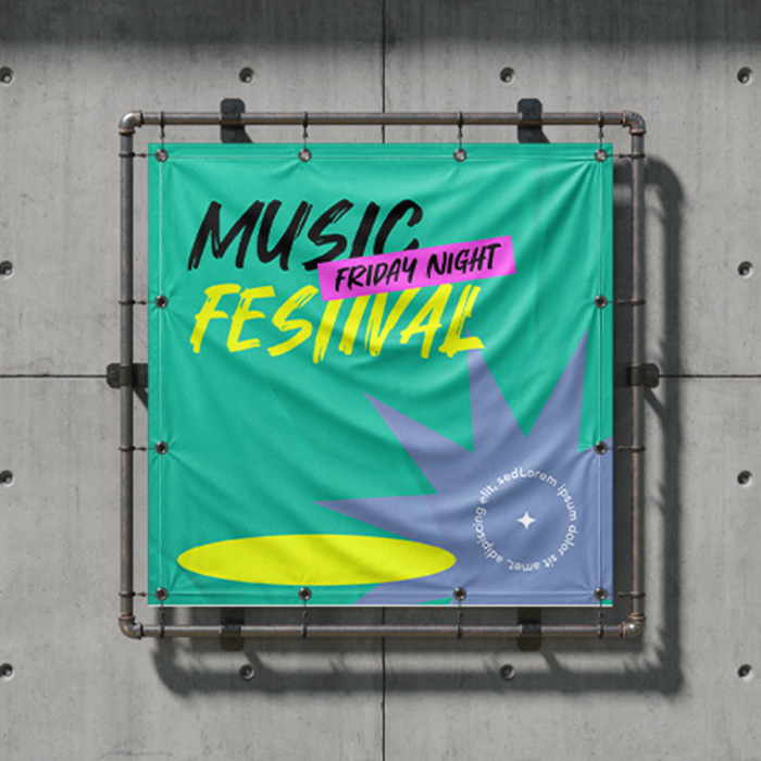Frontlit-Banner