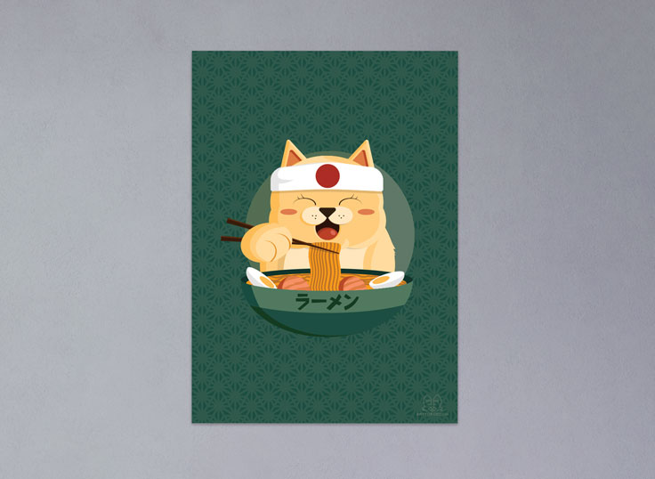 Ramen cat
