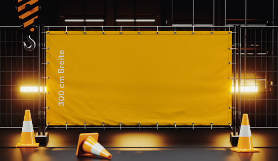 Mesh-Banner 300 cm Breite