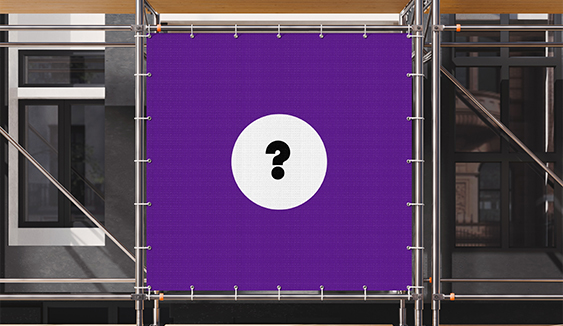 Mesh-Banner Wunschformat