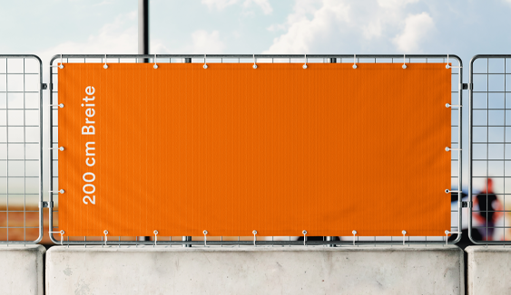 Mesh-Banner 200 cm Breite